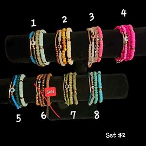 Boutique Evil Eye Bracelet Stacks by Kimmai_ayy